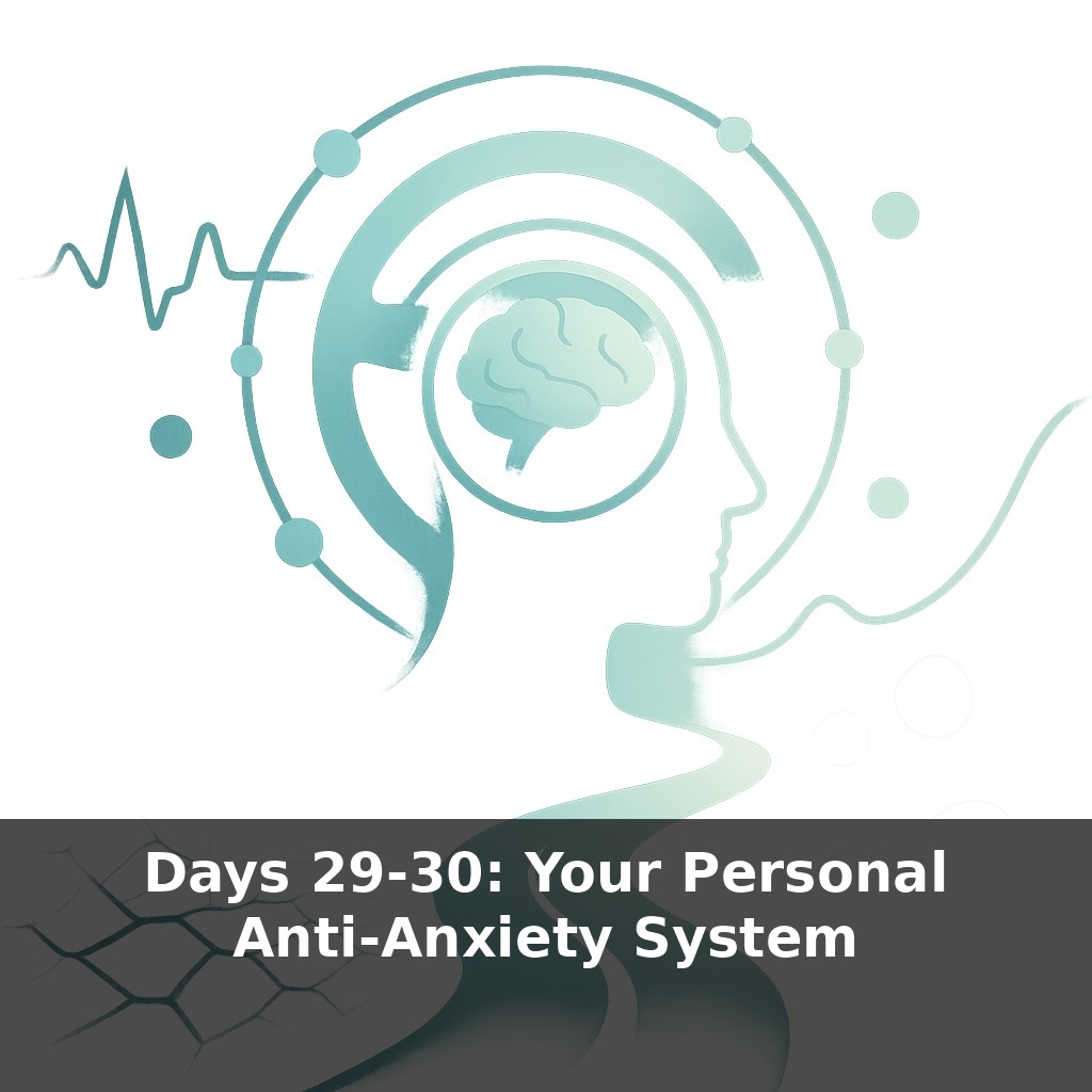 Days 29-30: Your Personal Anti-Anxiety System