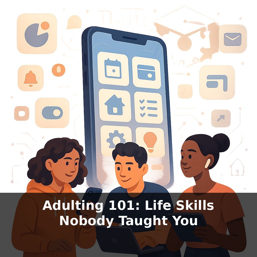 Adulting 101: Life Skills Nobody Taught You