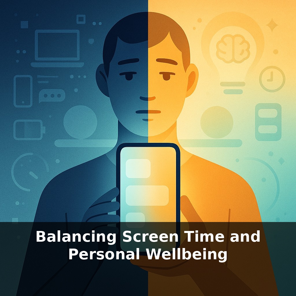 Balancing Screen Time and Personal Wellbeing