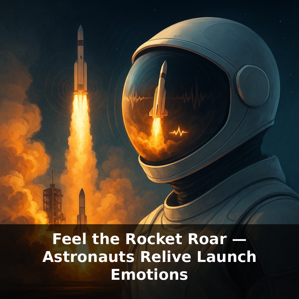 Feel the Rocket Roar — Astronauts Relive Launch Emotions