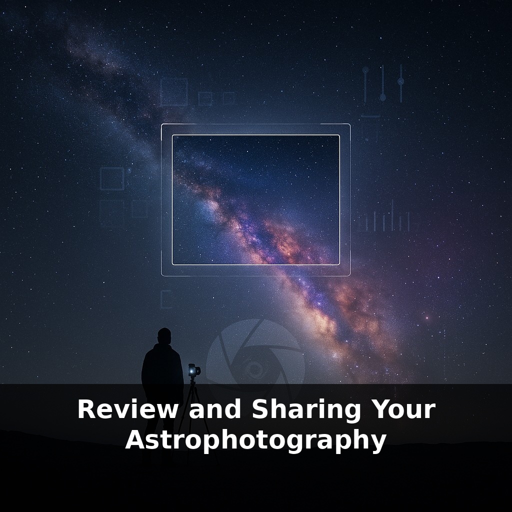 Review and Sharing Your Astrophotography