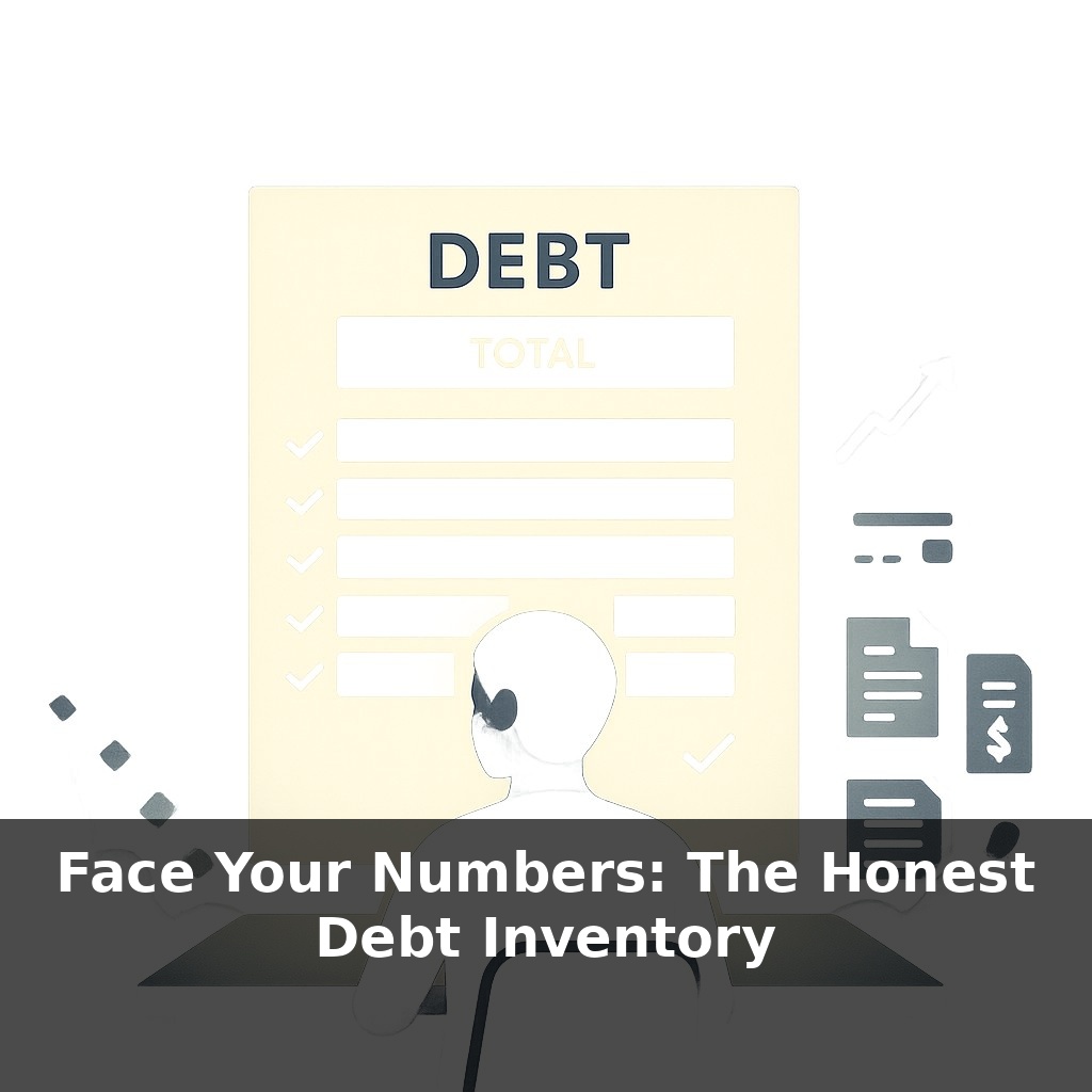 Face Your Numbers: The Honest Debt Inventory