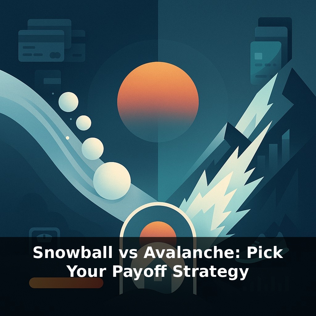 Snowball vs Avalanche: Pick Your Payoff Strategy