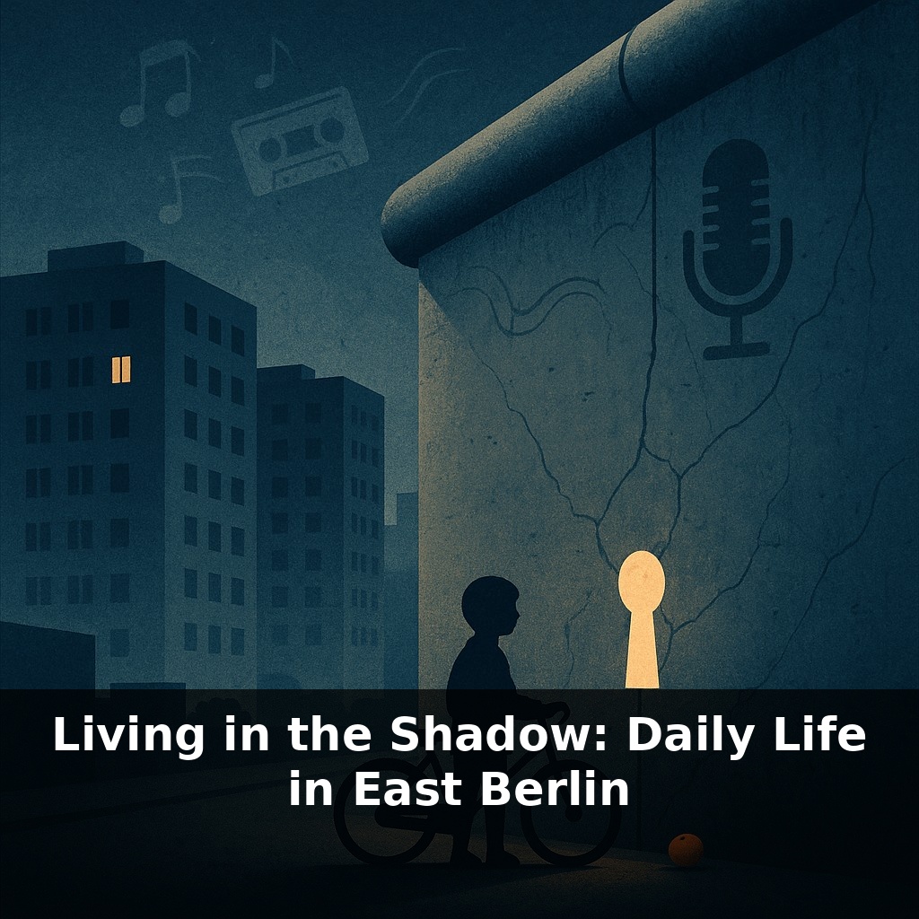 Living in the Shadow: Daily Life in East Berlin