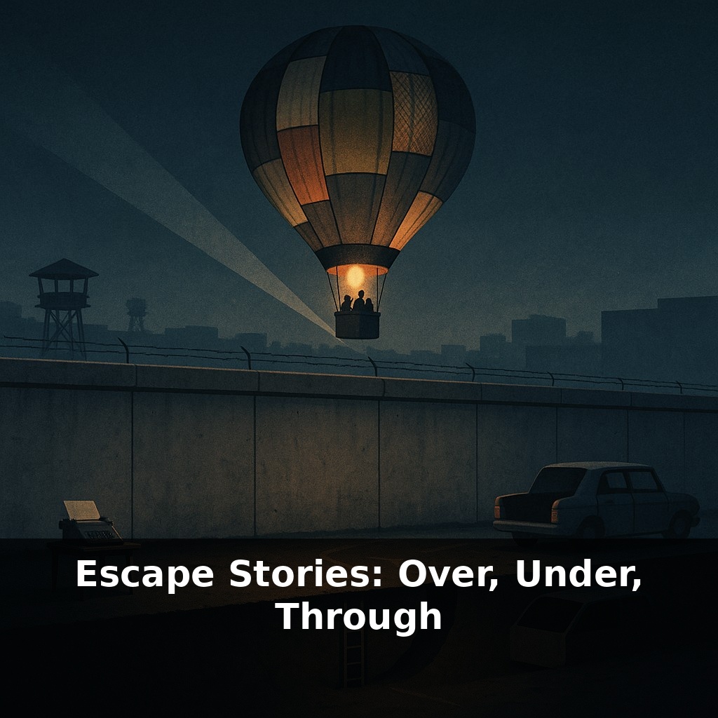 Escape Stories: Over, Under, Through