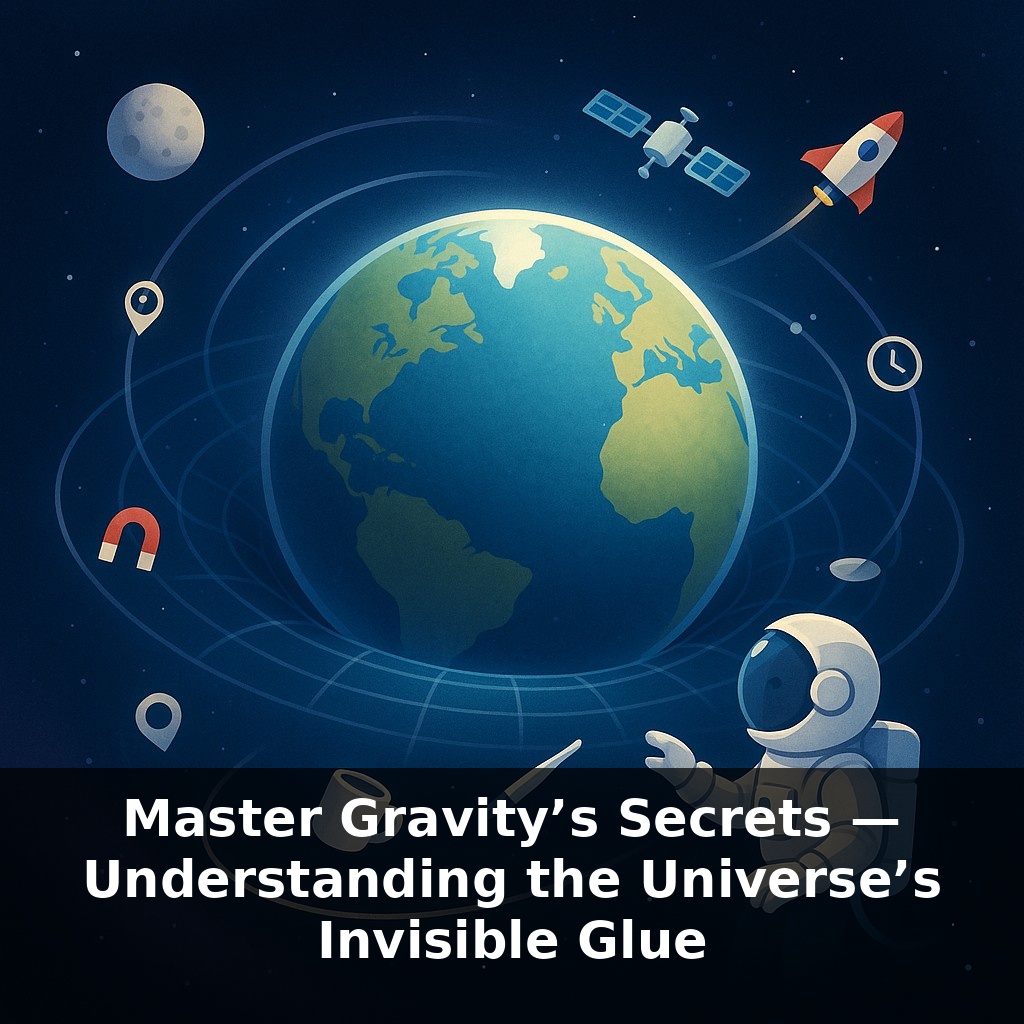 Master Gravity’s Secrets — Understanding the Universe’s Invisible Glue