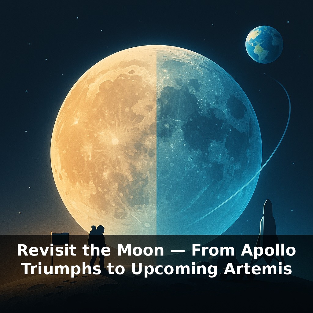 Revisit the Moon — From Apollo Triumphs to Upcoming Artemis