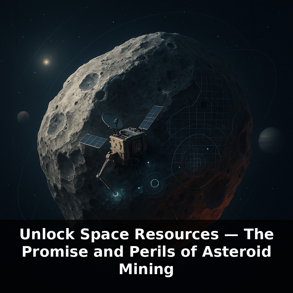 Unlock Space Resources — The Promise and Perils of Asteroid Mining