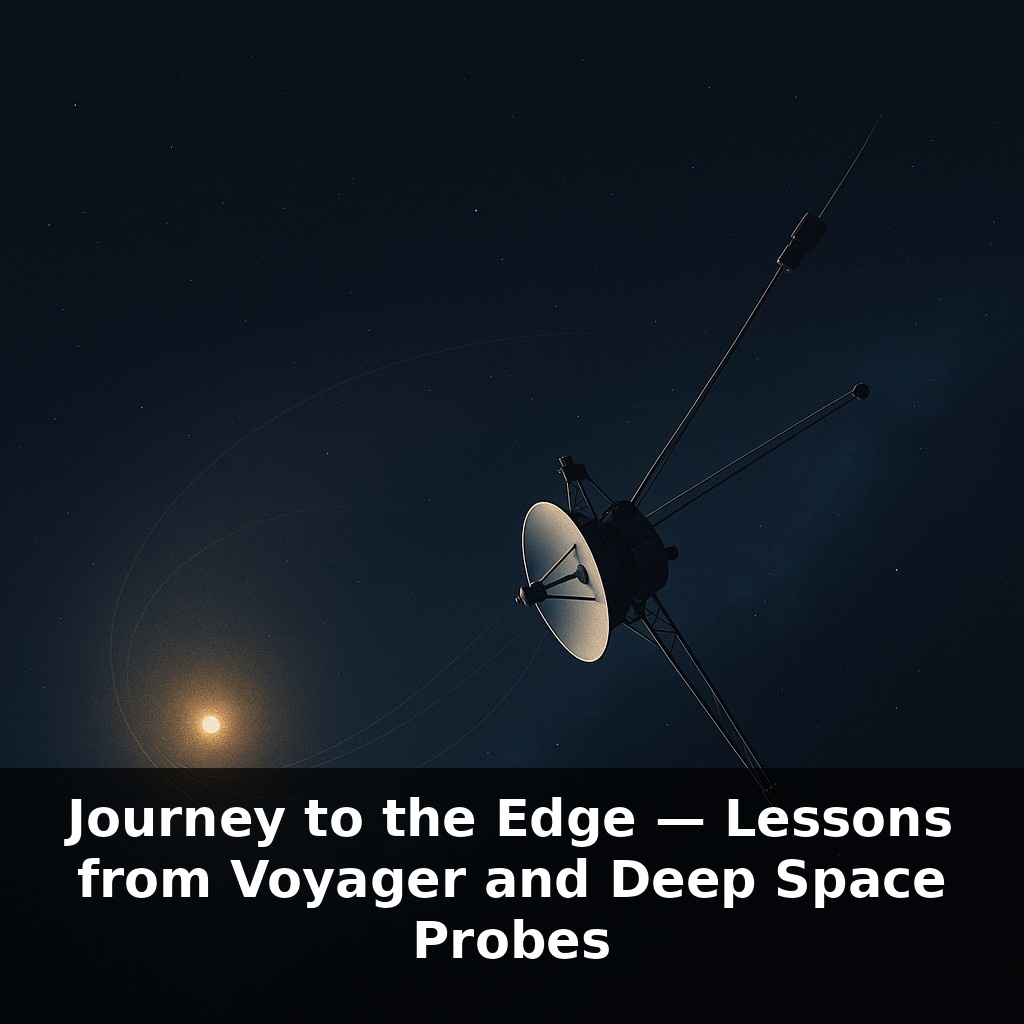 Journey to the Edge — Lessons from Voyager and Deep Space Probes