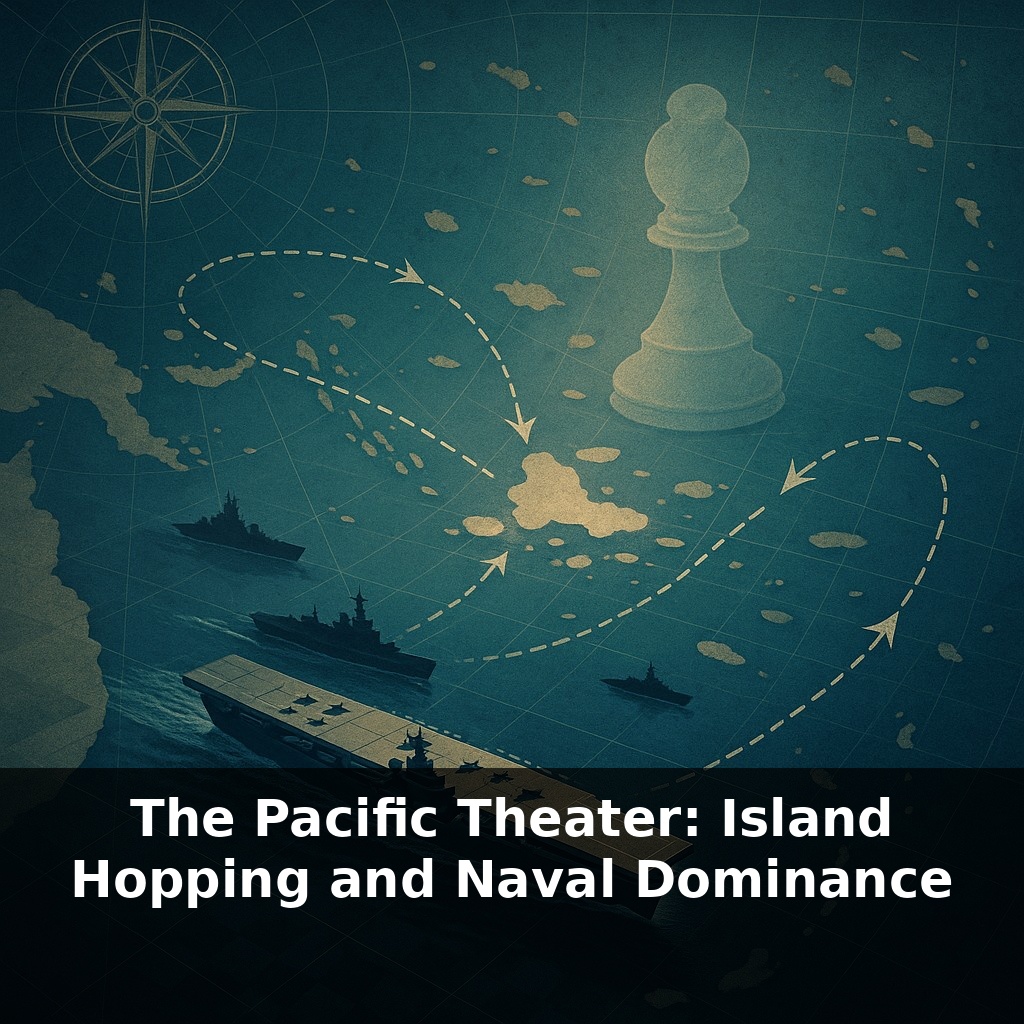 The Pacific Theater: Island Hopping and Naval Dominance