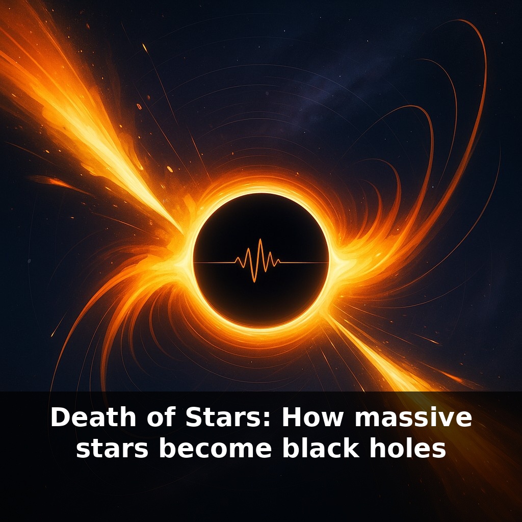 Death of Stars: How massive stars become black holes
