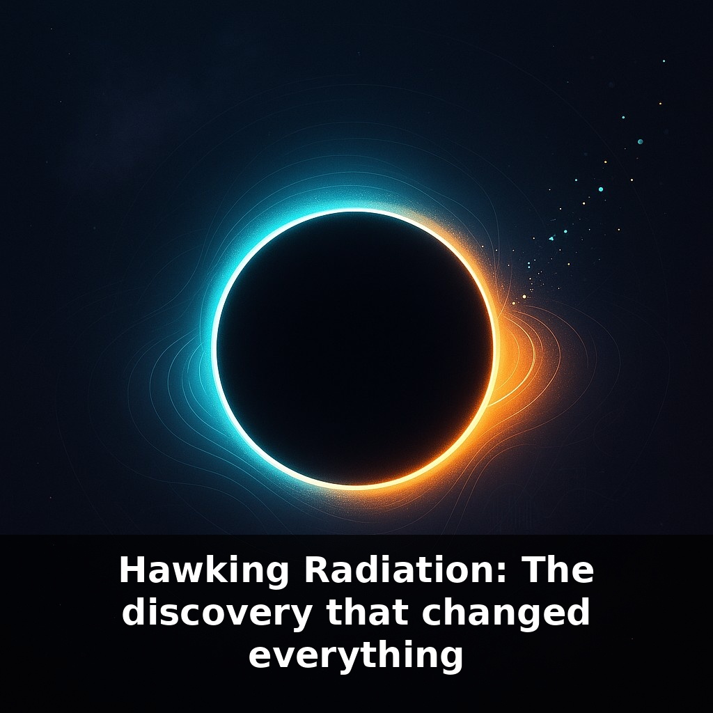 Hawking Radiation: The discovery that changed everything
