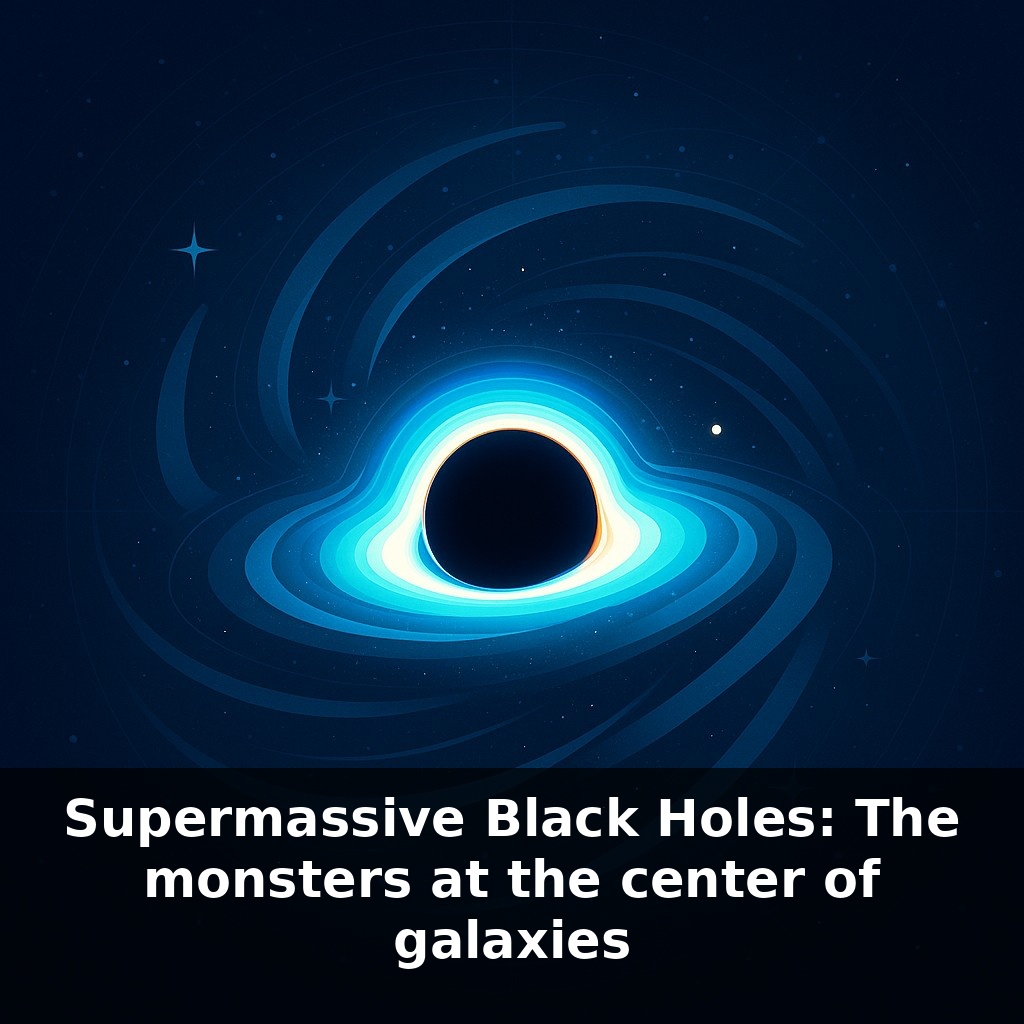 Supermassive Black Holes: The monsters at the center of galaxies
