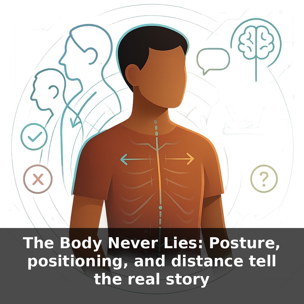 The Body Never Lies: Posture, positioning, and distance tell the real story