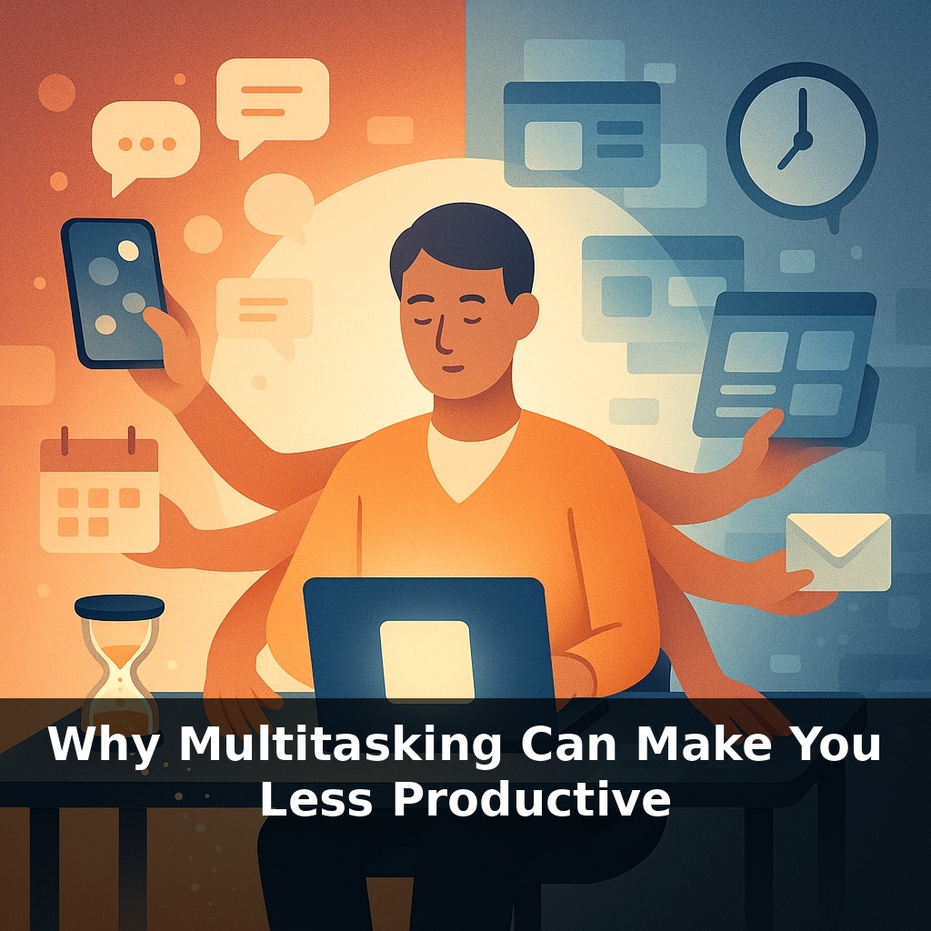 Why Multitasking Can Make You Less Productive