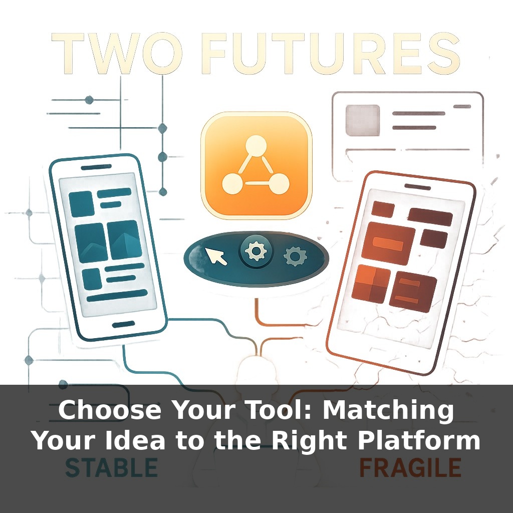 Choose Your Tool: Matching Your Idea to the Right Platform