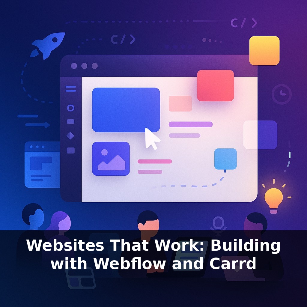 Websites That Work: Building with Webflow and Carrd