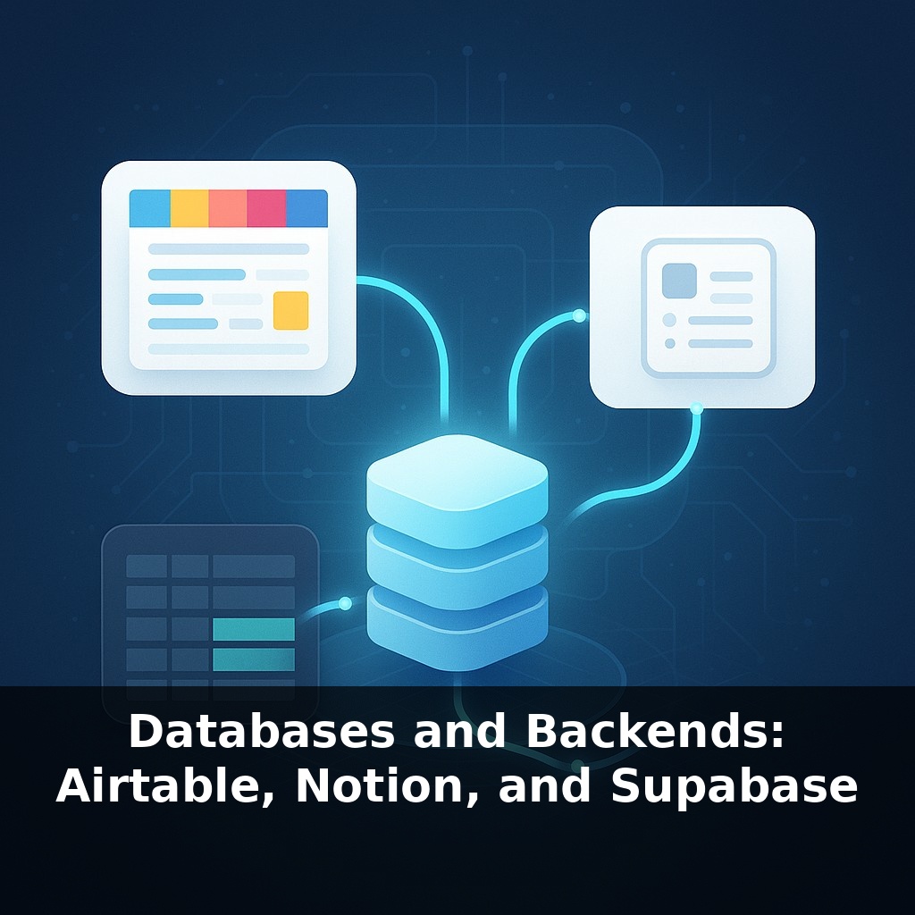 Databases and Backends: Airtable, Notion, and Supabase