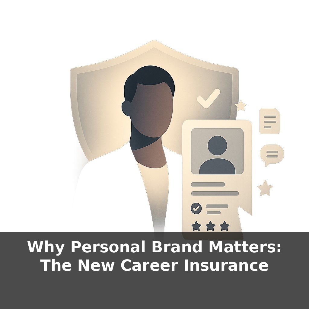 Why Personal Brand Matters: The New Career Insurance