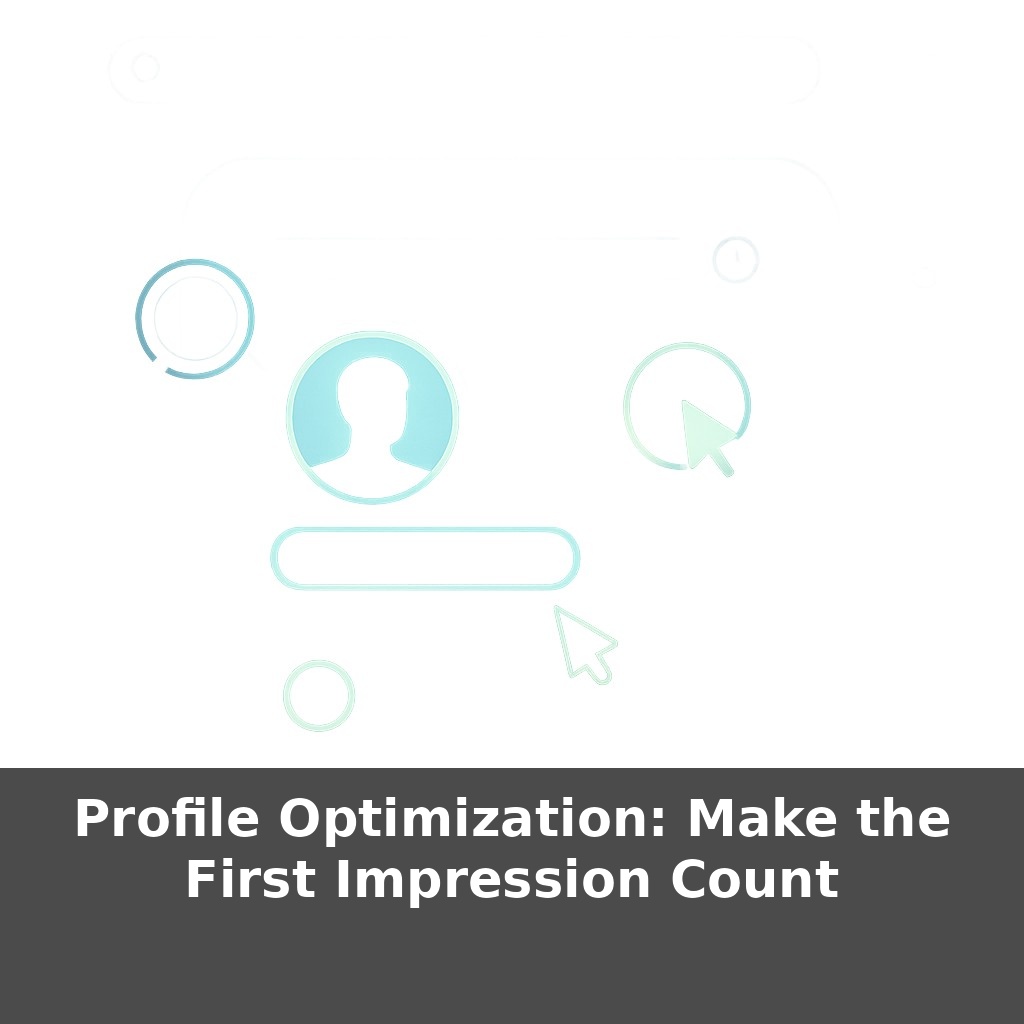 Profile Optimization: Make the First Impression Count