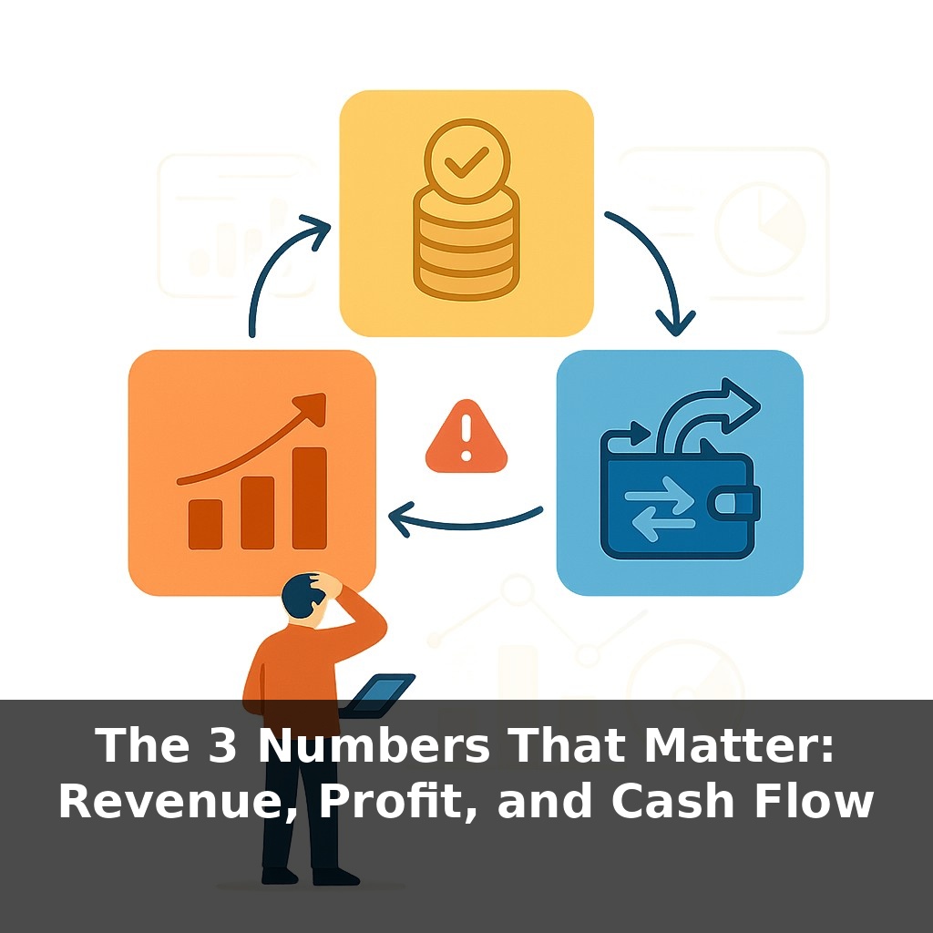 The 3 Numbers That Matter: Revenue, Profit, and Cash Flow
