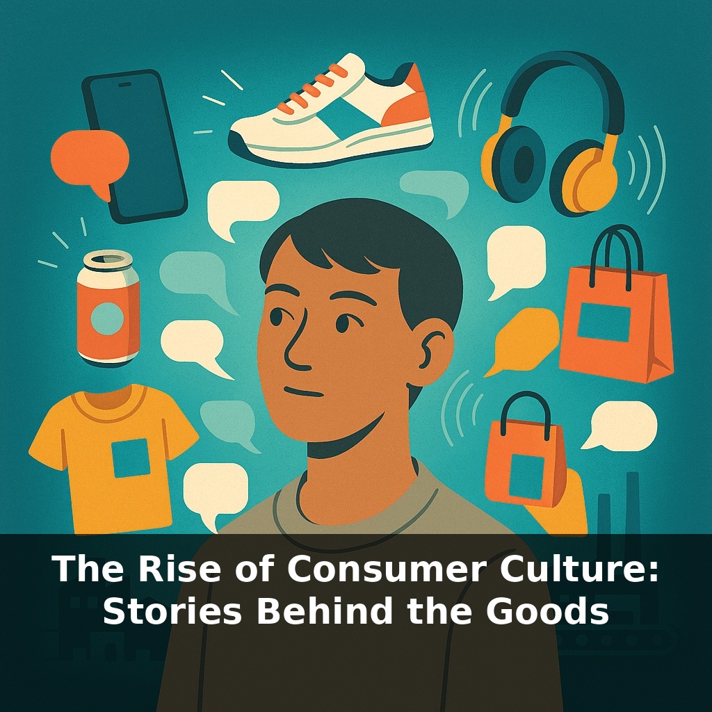 The Rise of Consumer Culture: Stories Behind the Goods