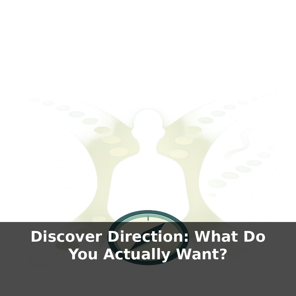 Discover Direction: What Do You Actually Want?