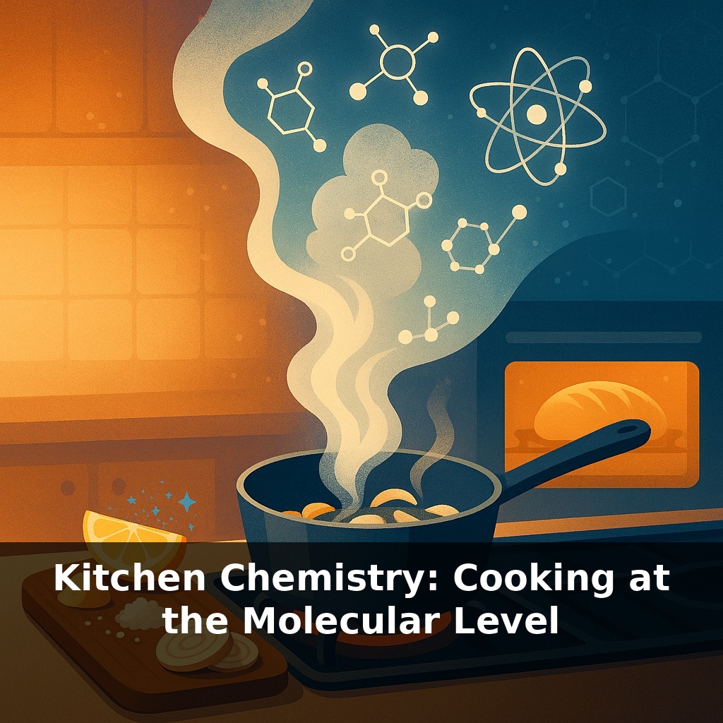 Kitchen Chemistry: Cooking at the Molecular Level