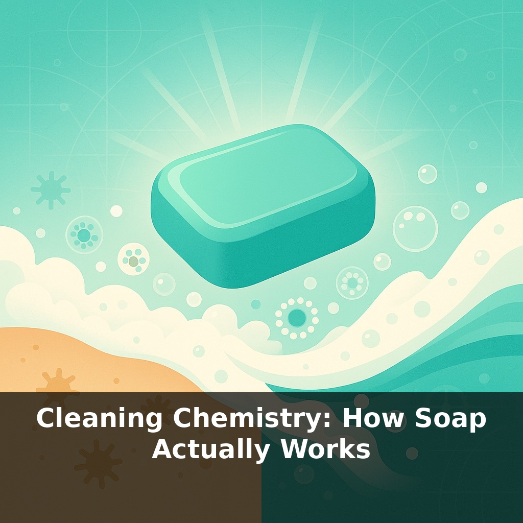 Cleaning Chemistry: How Soap Actually Works