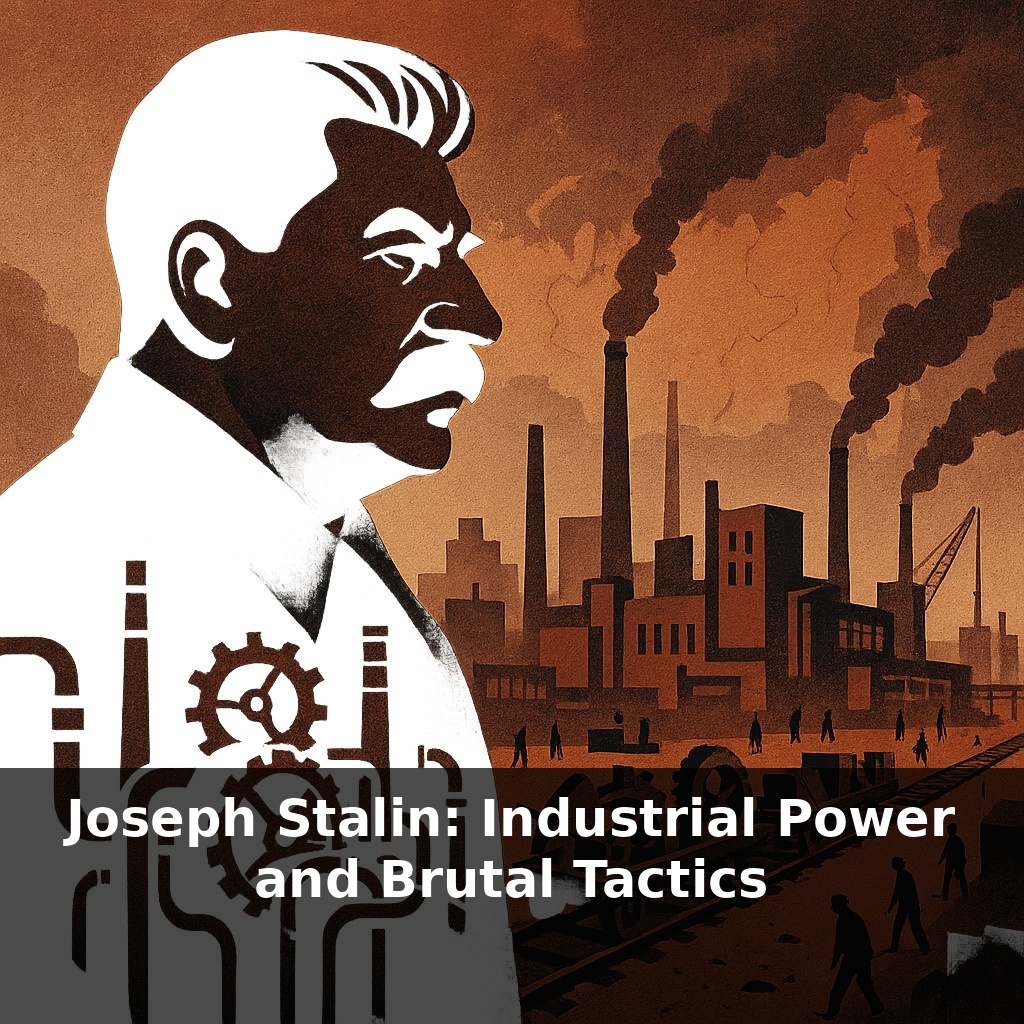 Joseph Stalin: Industrial Power and Brutal Tactics