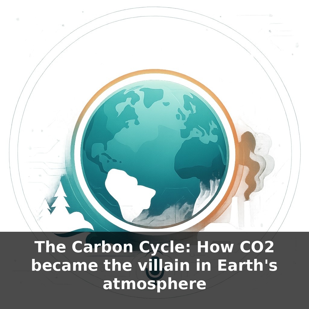 The Carbon Cycle: How CO2 became the villain in Earth's atmosphere