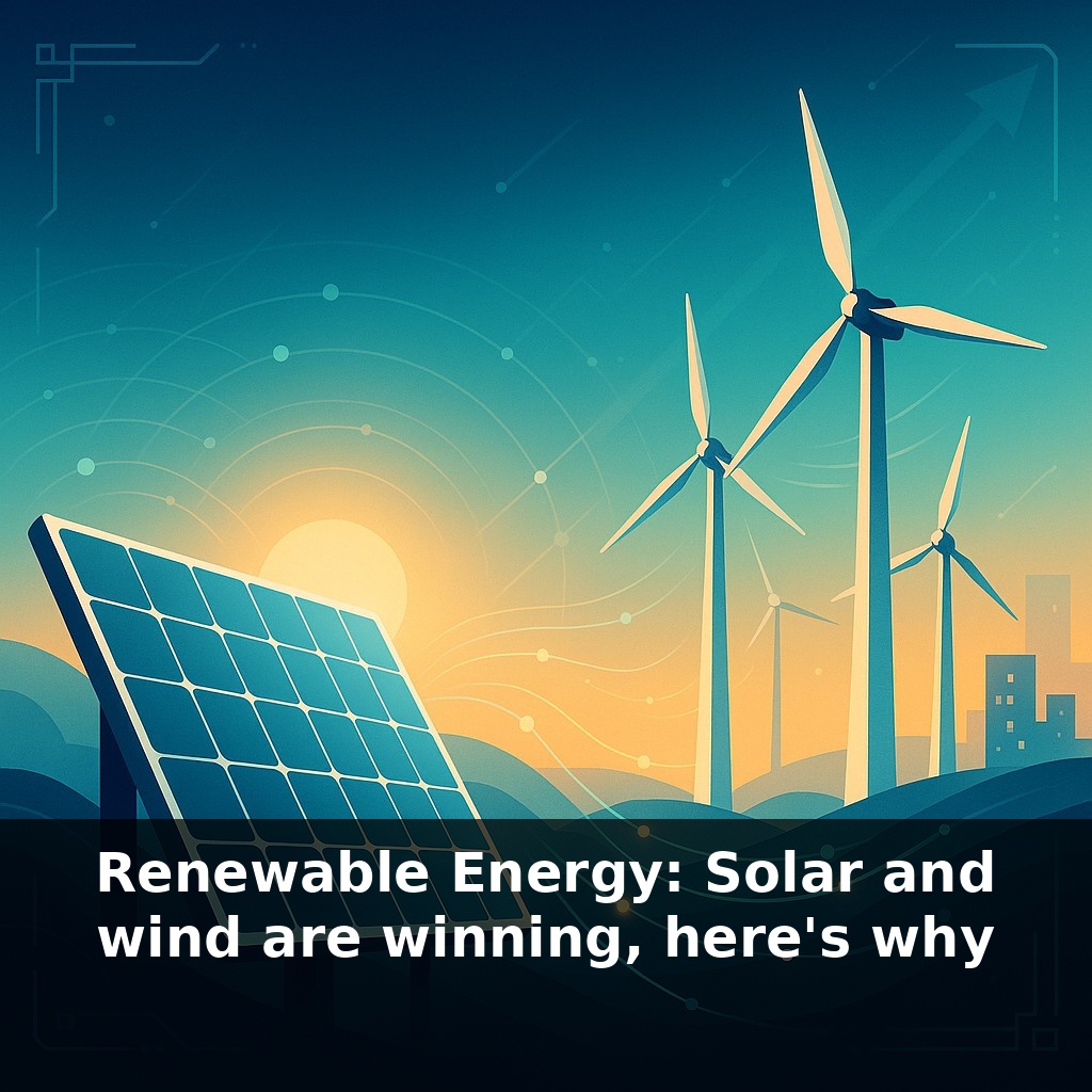 Renewable Energy: Solar and wind are winning, here's why