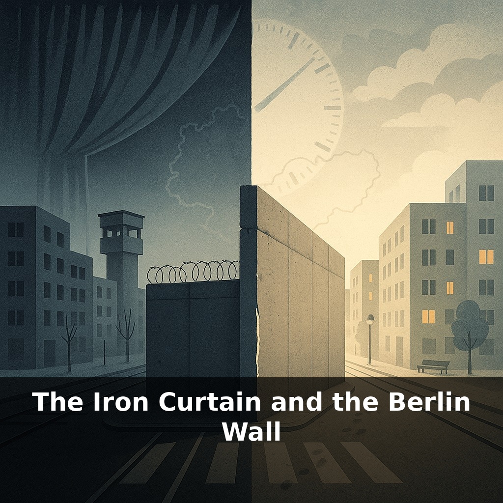 The Iron Curtain and the Berlin Wall