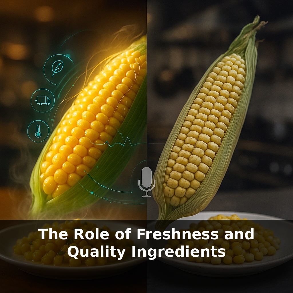 The Role of Freshness and Quality Ingredients