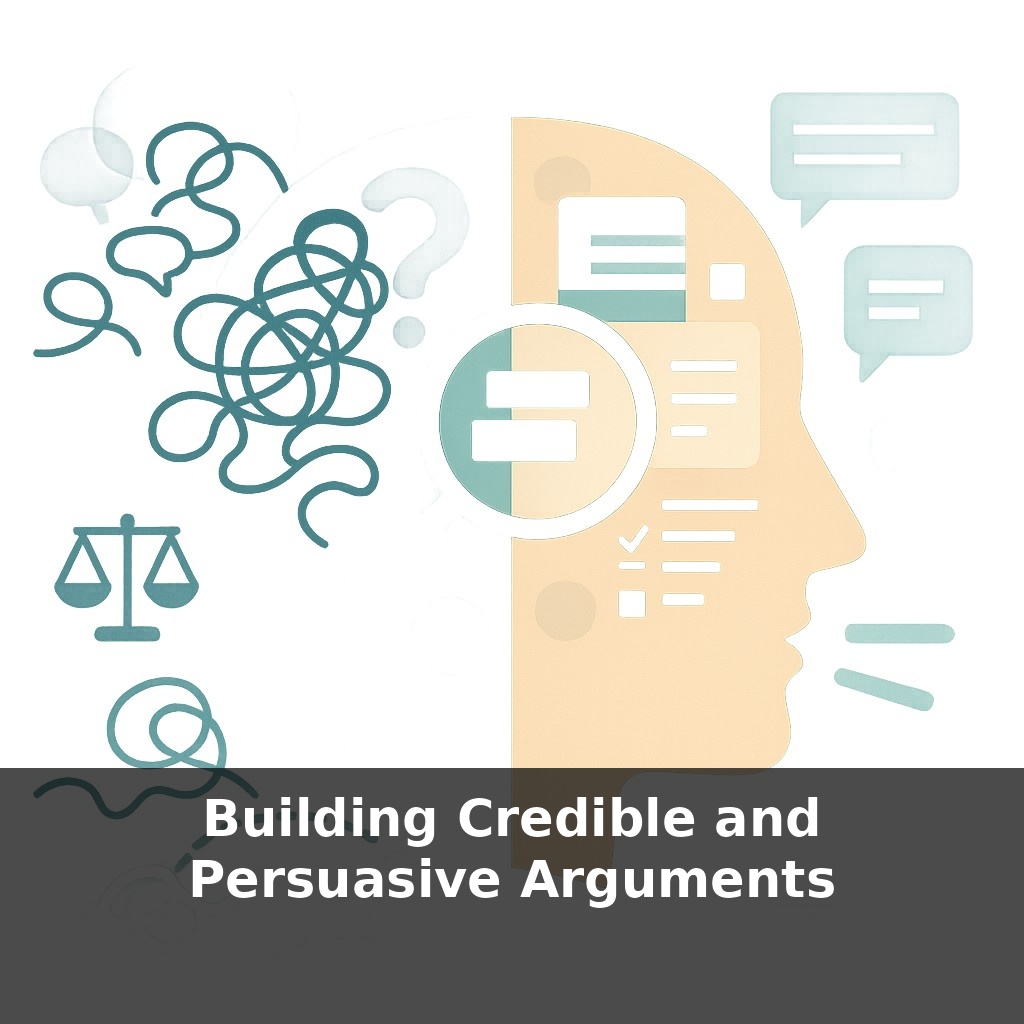 Building Credible and Persuasive Arguments