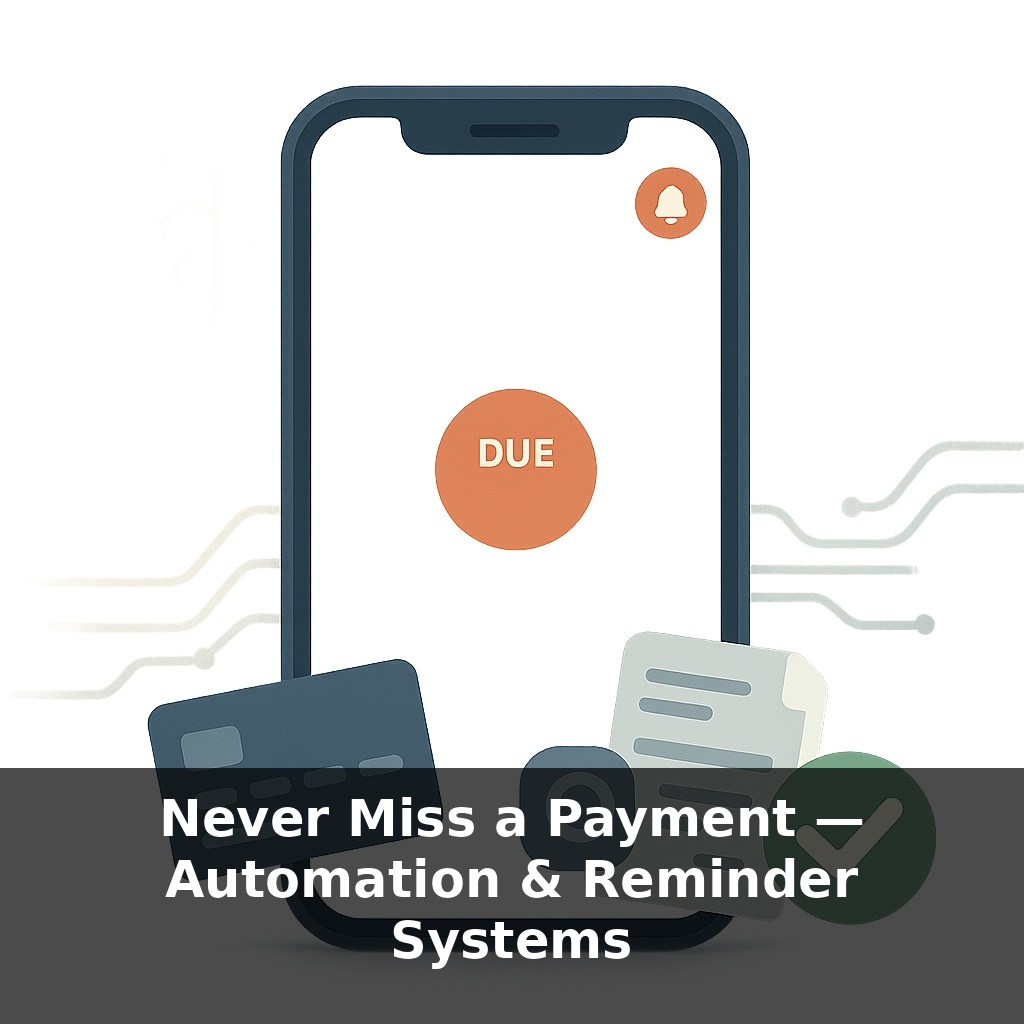 Never Miss a Payment — Automation & Reminder Systems