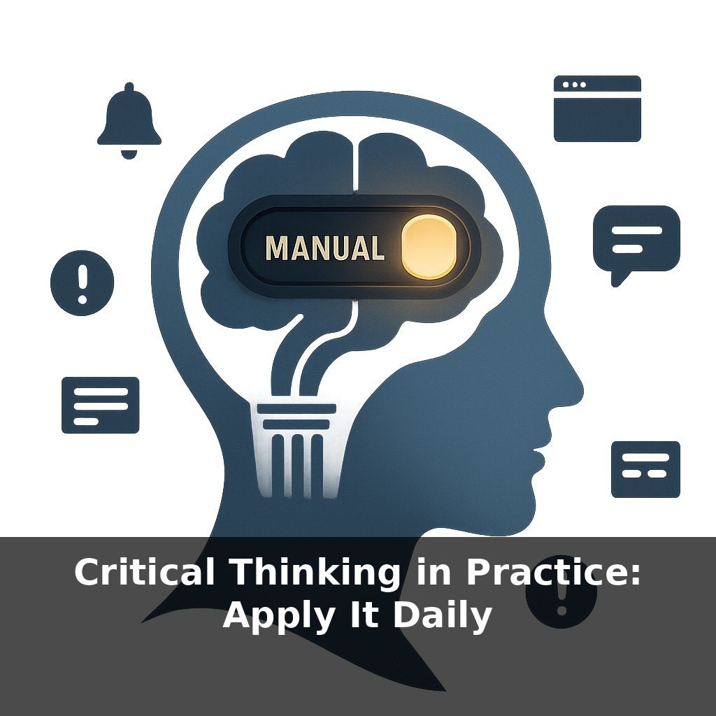 Critical Thinking in Practice: Apply It Daily