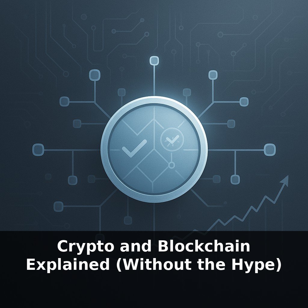 Crypto and Blockchain Explained (Without the Hype)