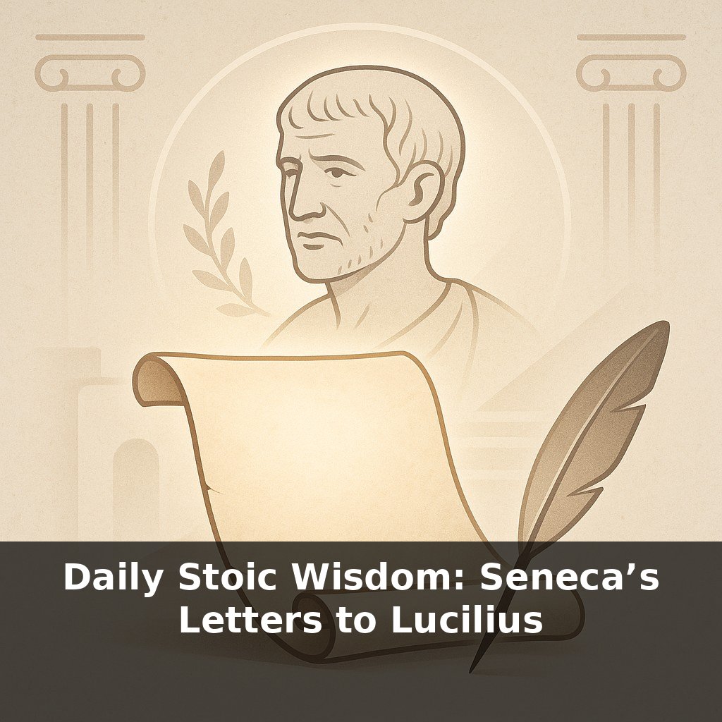Daily Stoic Wisdom: Seneca’s Letters to Lucilius