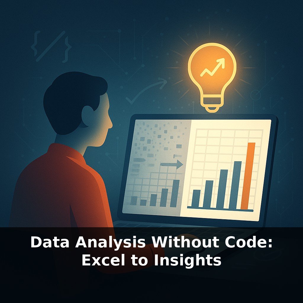 Data Analysis Without Code: Excel to Insights