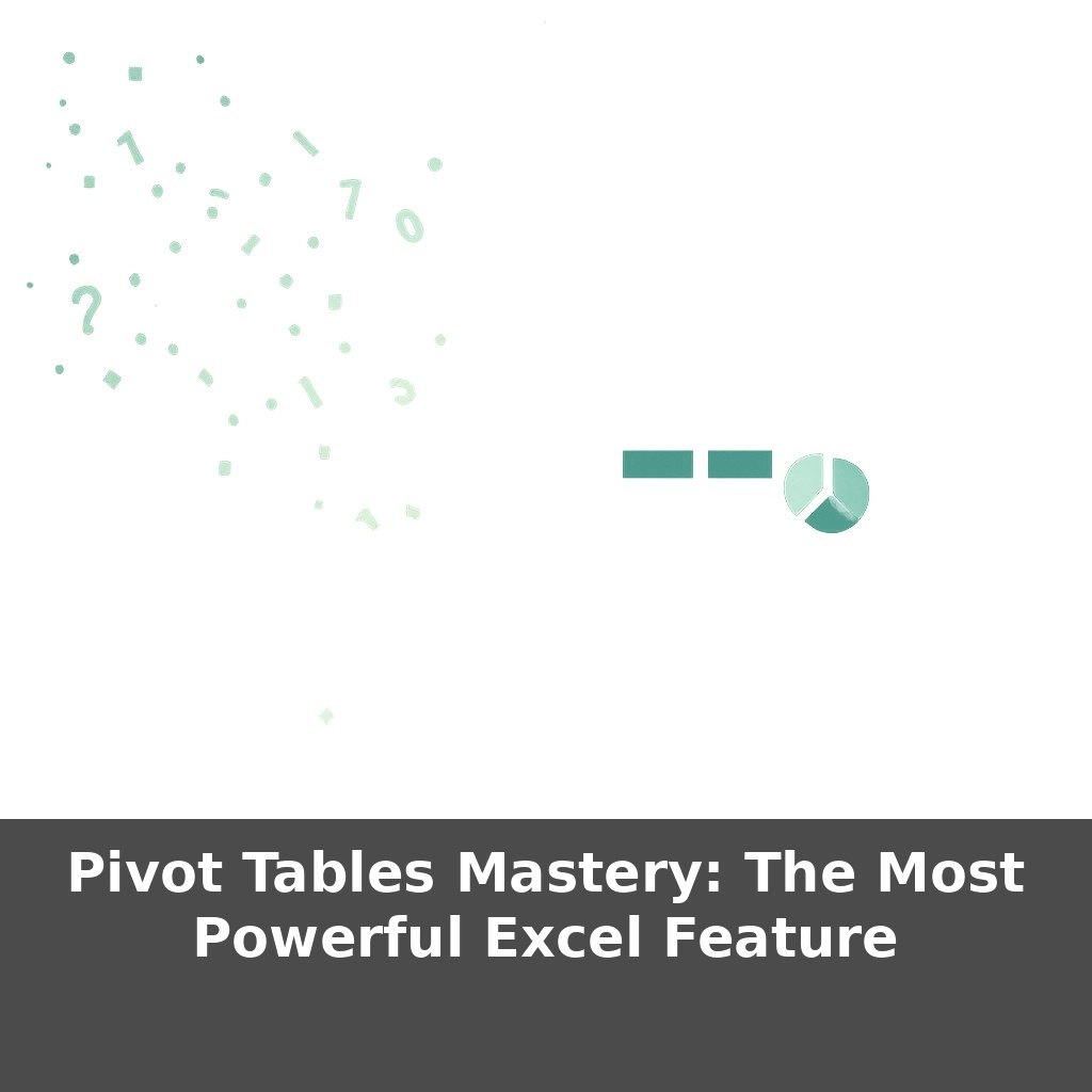 Pivot Tables Mastery: The Most Powerful Excel Feature