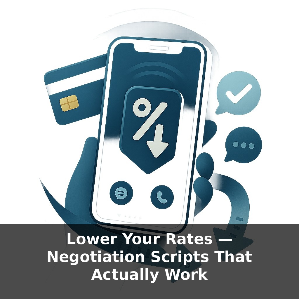 Lower Your Rates — Negotiation Scripts That Actually Work