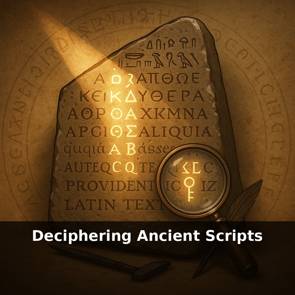 Deciphering Ancient Scripts