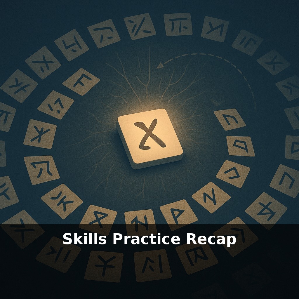 Skills Practice Recap