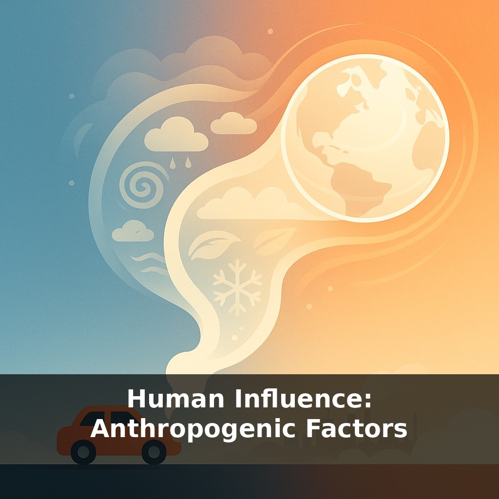 Human Influence: Anthropogenic Factors