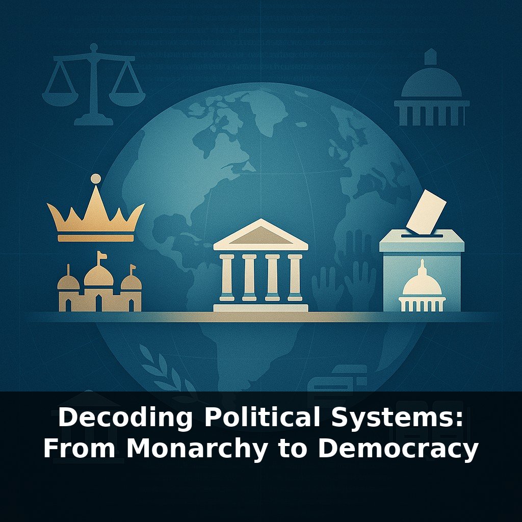Decoding Political Systems: From Monarchy to Democracy
