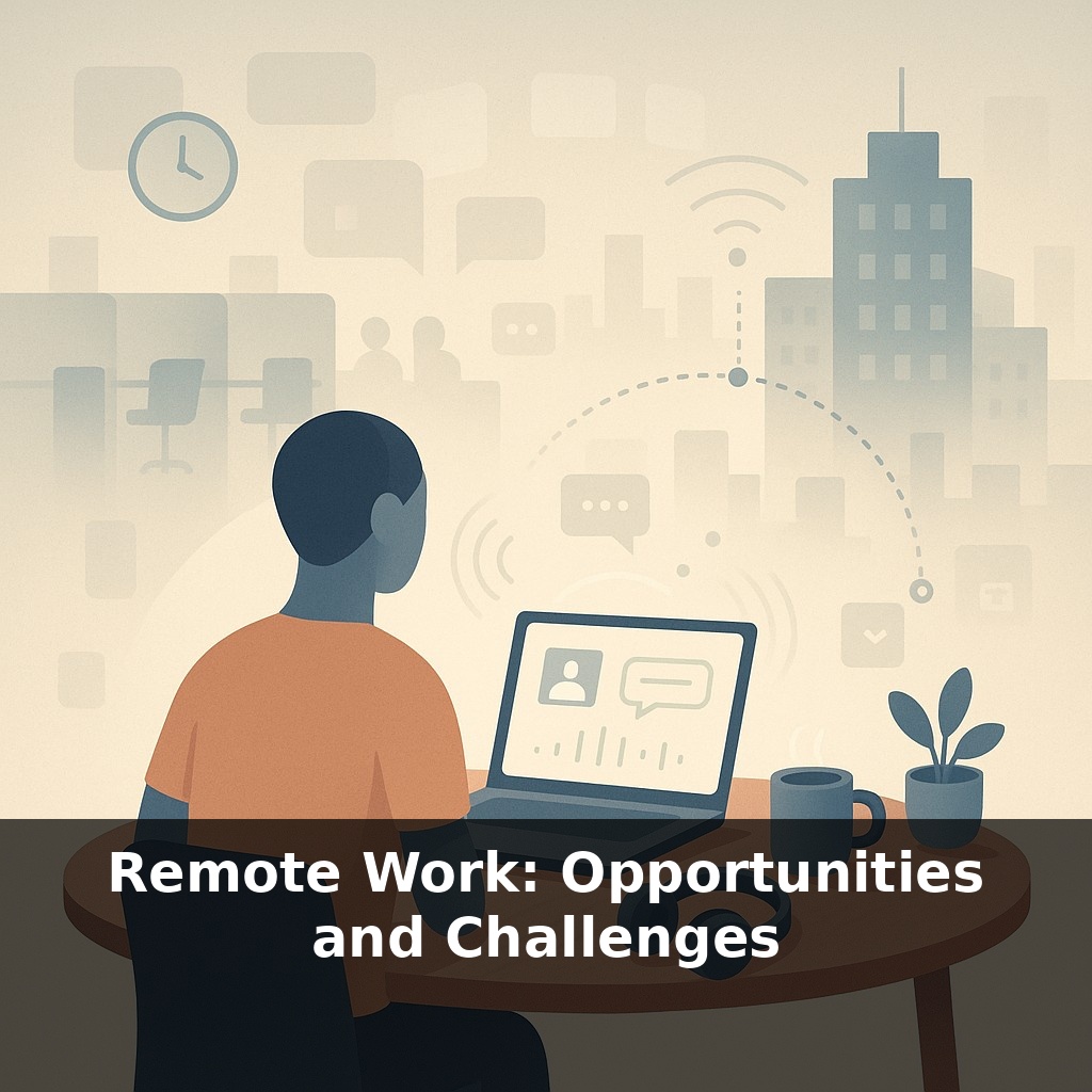 Remote Work: Opportunities and Challenges