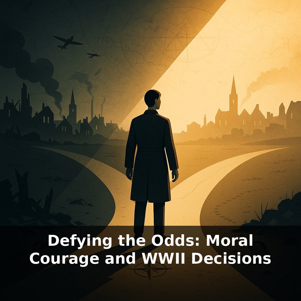 Defying the Odds: Moral Courage and WWII Decisions
