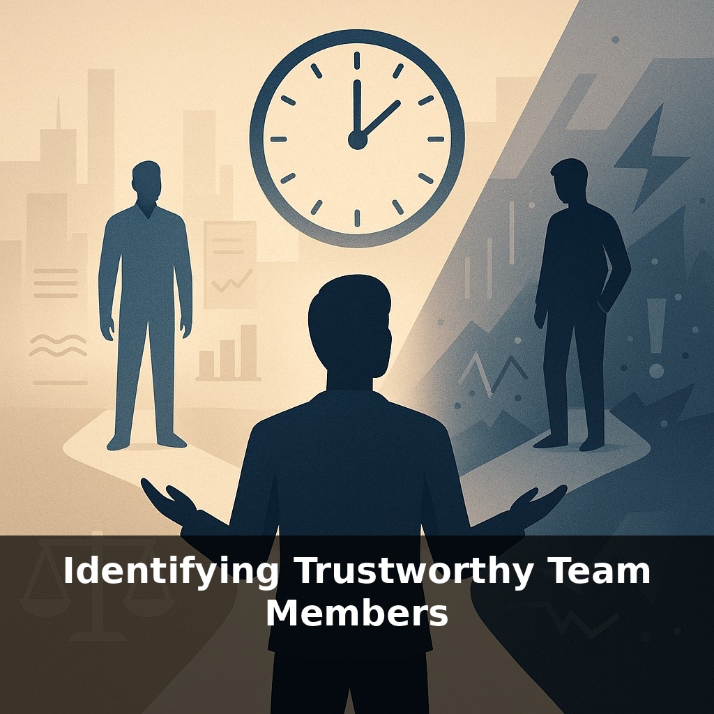 Identifying Trustworthy Team Members