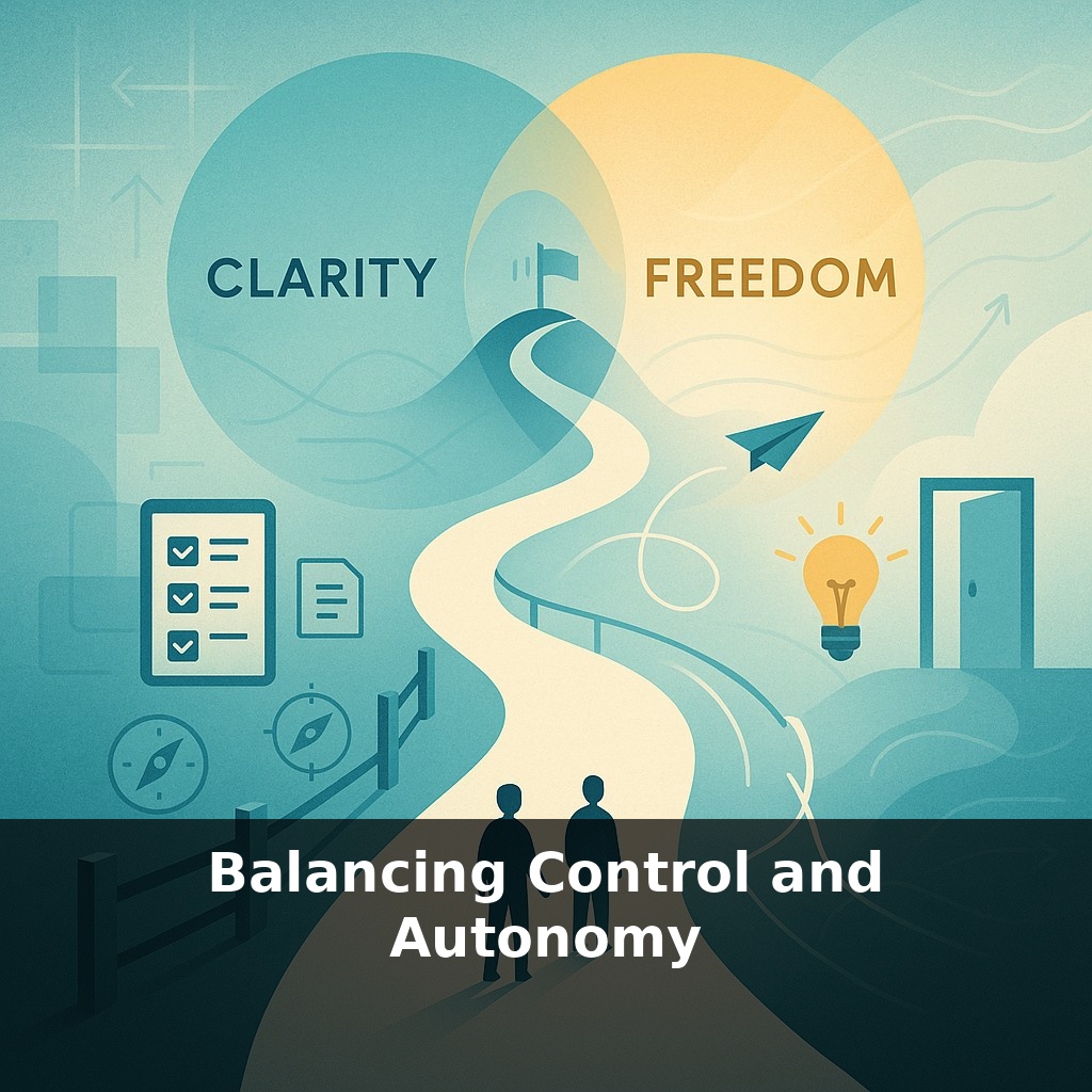 Balancing Control and Autonomy